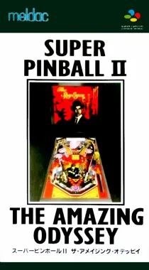 Super Pinball II - The Amazing Odyssey (Japan) box cover front